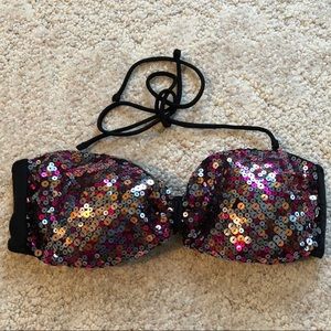 VS Sequin Bikini Top